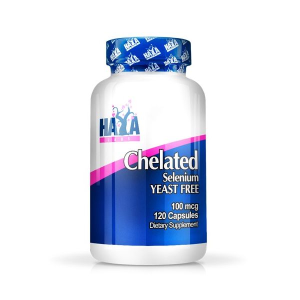 Chelated selenium yeast free 100mcg - 120 caps