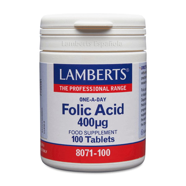 Folic acid - 100 tabs