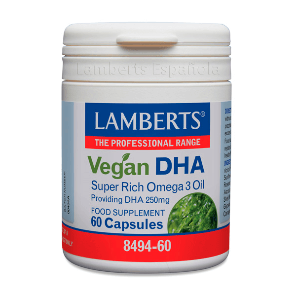 Vegan dha 250mg - 60 cápsulas