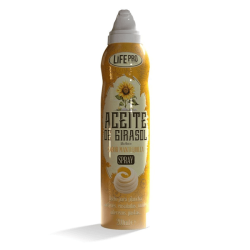Sunflower butter oil spray embalagem de 200ml de LifePRO na categoria temperos e condimentos baixos em sódio