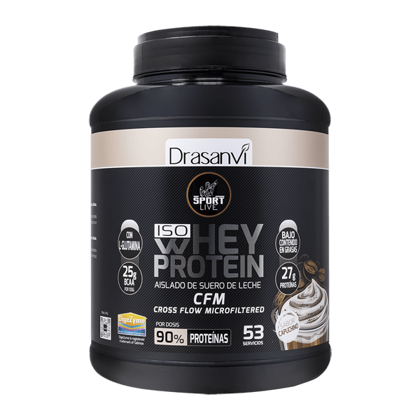 Iso Whey Protein - 1.6Kg [Drasanvi]