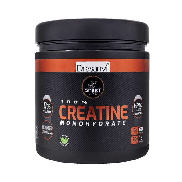 Creatina Monohidrato 80 Mesh - 300g [Drasanvi]