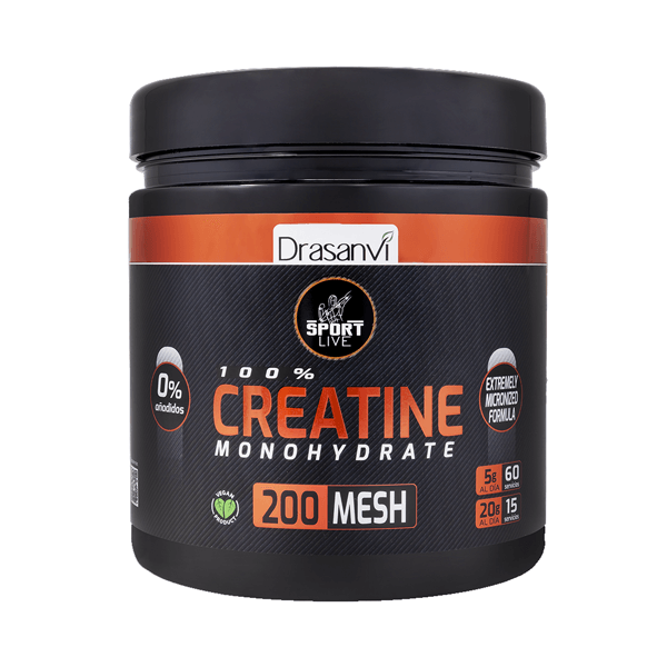 Creatina Monohidrato 200 Mesh - 300g [Drasanvi]