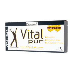 Vitalpur vitalidad embalagem de 7 vials da seção vitalidade e energia do fabricante Drasanvi