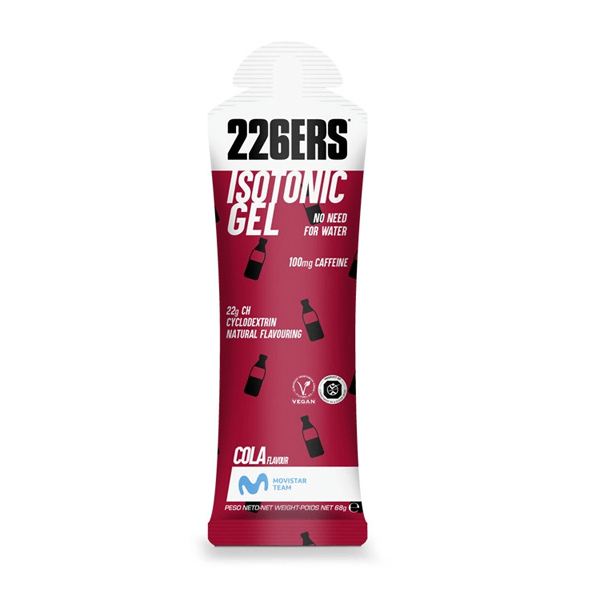 Isotonic gel with caffeine em 60ml da marca 226ERS na categoria gels e barrinhas