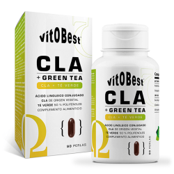 Cla + green tea em 90 softgels feito por VitoBest