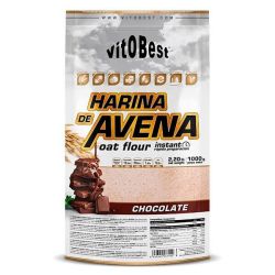 Farinha de Aveia 1kg por VitoBest complemento alimentar de farinha de aveia doce