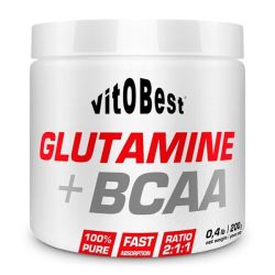 Glutamine + BCAA de 200g suplemento da seção bcaa + glutamina do fabricante VitoBest