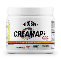 Creamap® + GFS Aminos pacote de 200g feito por VitoBest na categoria pre workout sem estimulantes