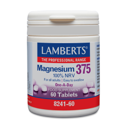 Magnesio 375mg - 60 Tabletas [Lamberts]