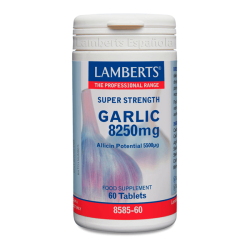 Garlic 8250mg de 60 tablets na categoria sistema imunológico da marca Lamberts