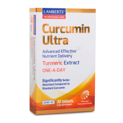 Ultra Curcumina- 30 comprimidos de lamberts na seção de antioxidante da marca Lamberts