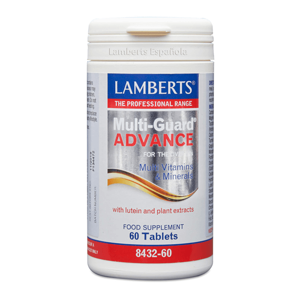 Multi-Guard Advance apresentação de 60 comprimidos do fabricante Lamberts na categoria complexos multivitaminico