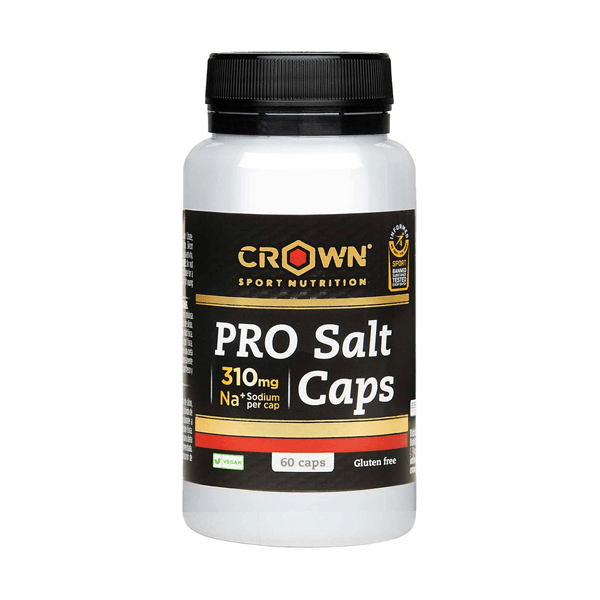 Pro salt apresentação de 60 capsules suplemento de hidrataçao da marca Crown Sport