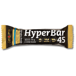 Hyperbar 45 with caffeine em 60g da marca Crown Sport na seção de barrinhas de carboídratos