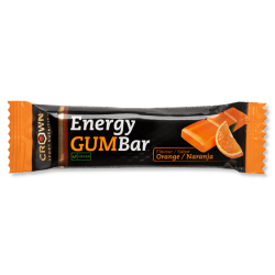 Energy gum bar em 30g de Crown Sport - barrinhas de carboídratos