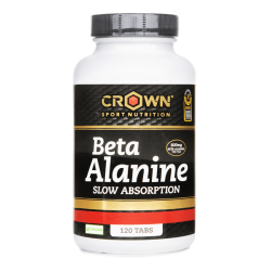 Beta alanine embalagem de 120 tablets de Crown Sport na categoria beta-alanina