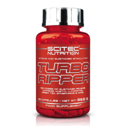 Turbo Ripper 100 Caps da marca Scitec Nutrition - termogênicos