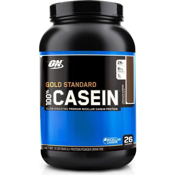 100% Caseina Gold Standard- 2Lbs (909Gr)